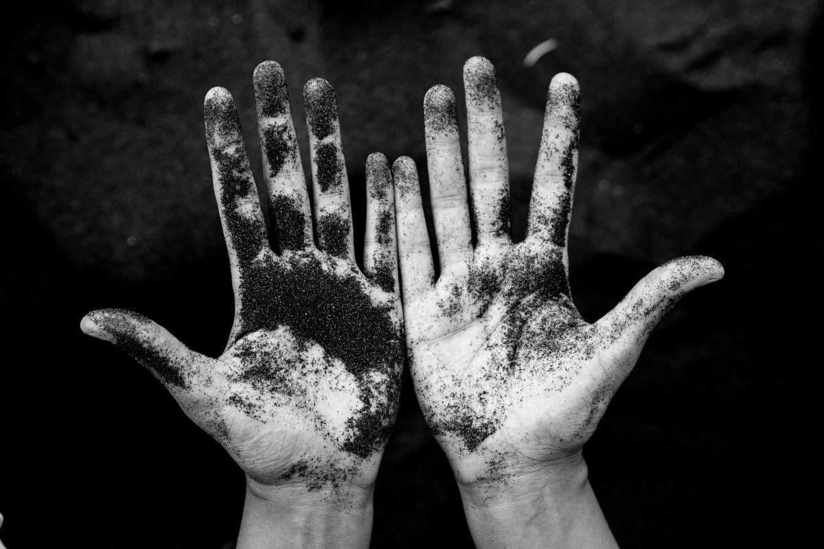 Dirty hands