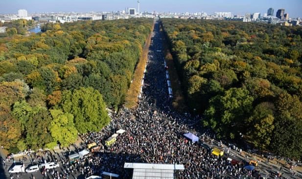 German protest