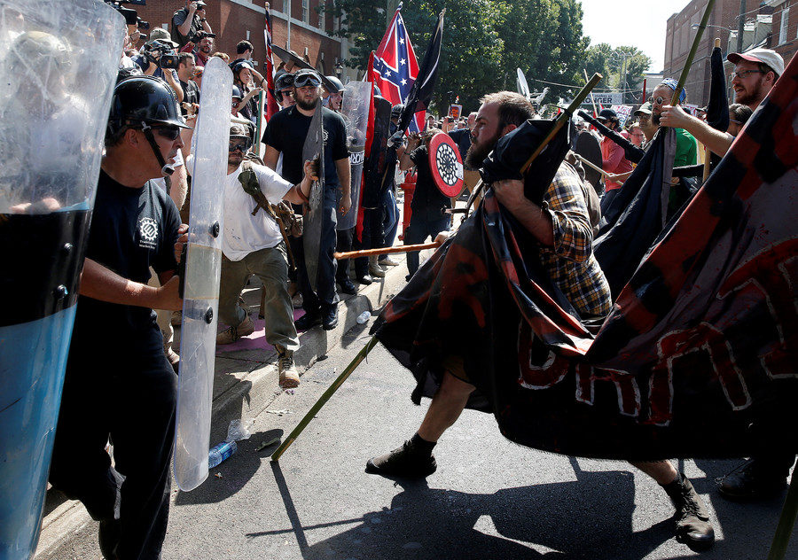 Click to enlarge Charlottesville clash