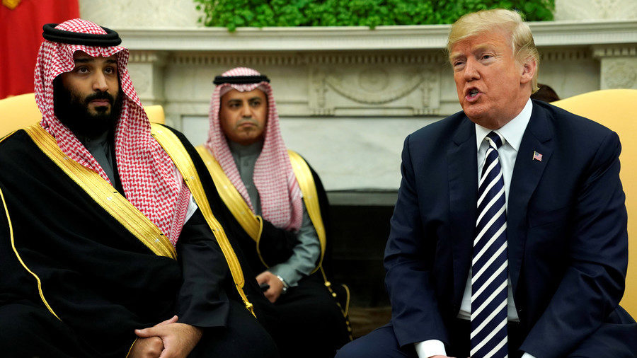 Trump Saudi Crown Prince Mohammad bin Salman