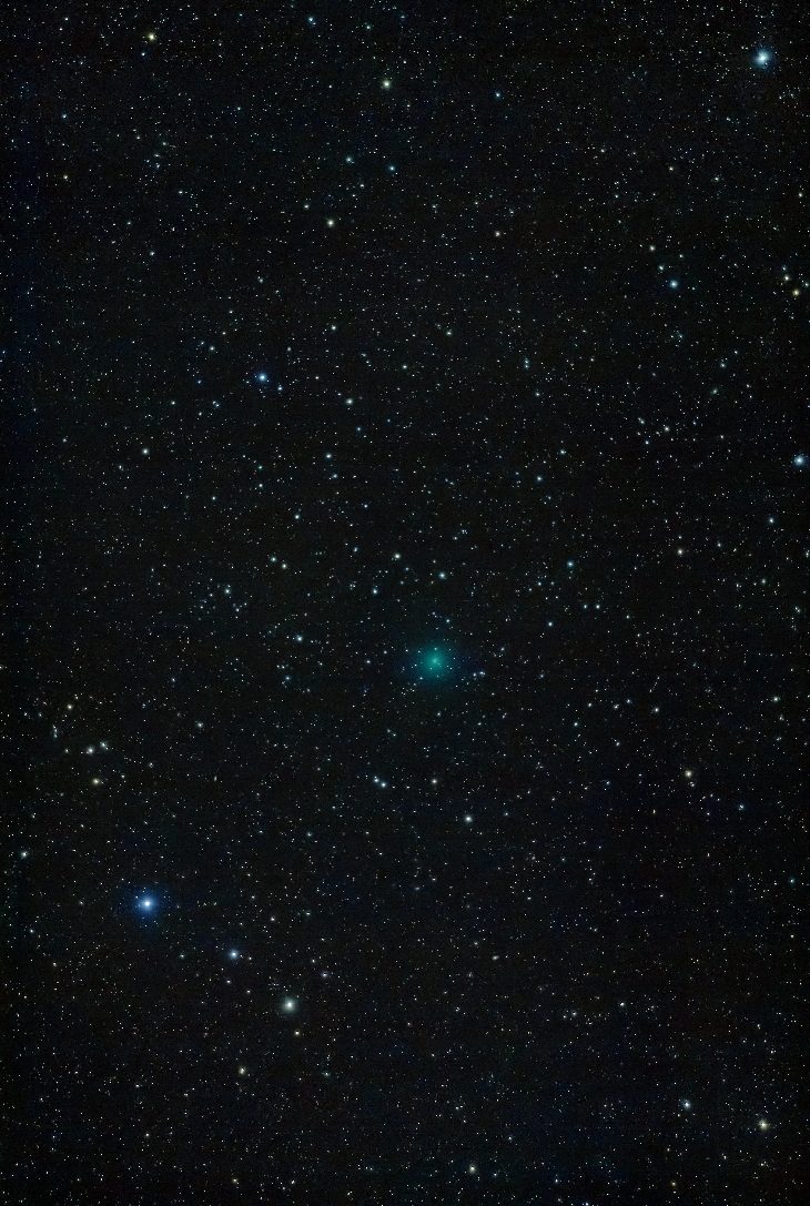Click to enlarge Comet 46P/Wirtanen
