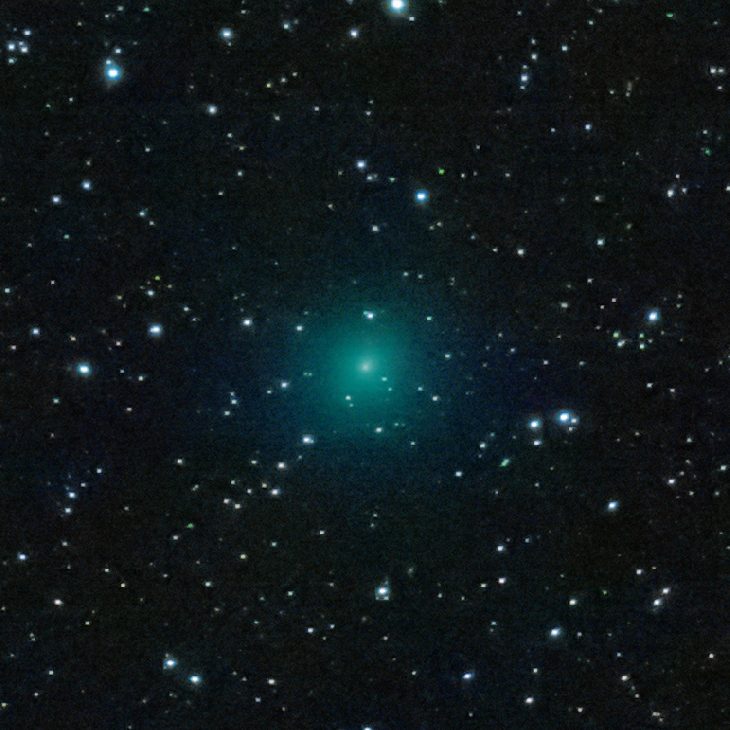 Click to enlarge Comet 46P/Wirtanen