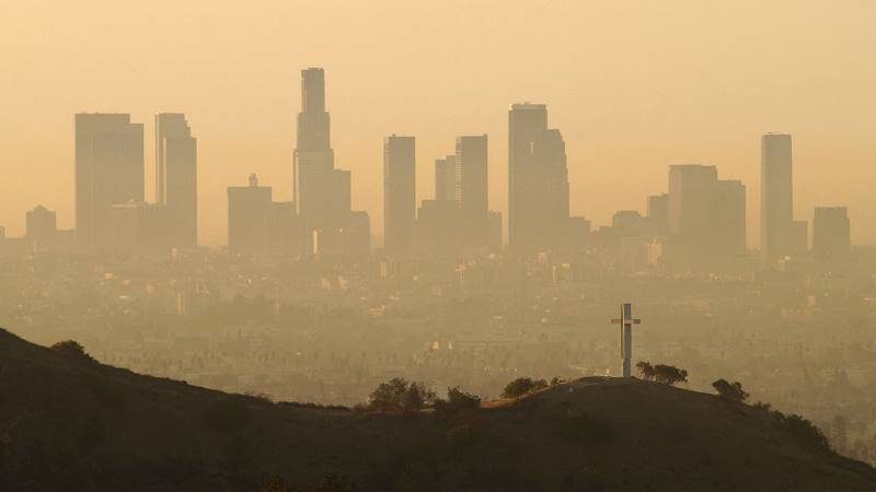Click to enlarge air pollution los angeles