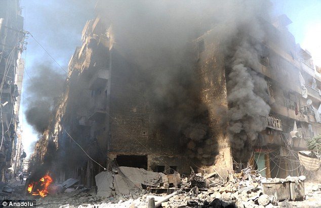 Click to enlarge Syrian blast