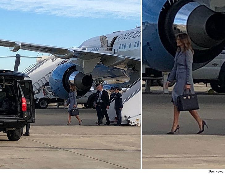 Melania Trump plane mechanical failure