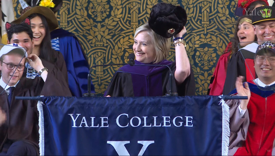 Click to enlarge hillary clinton yale