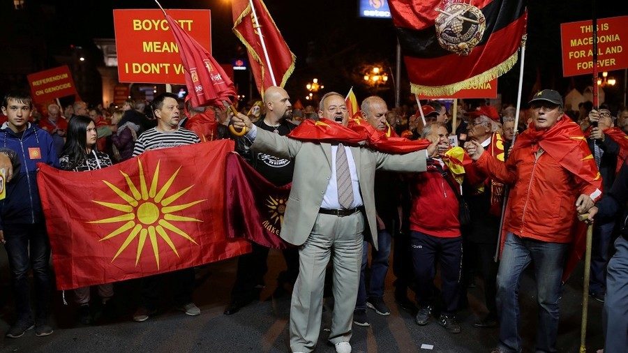 Macedonia name change referendum