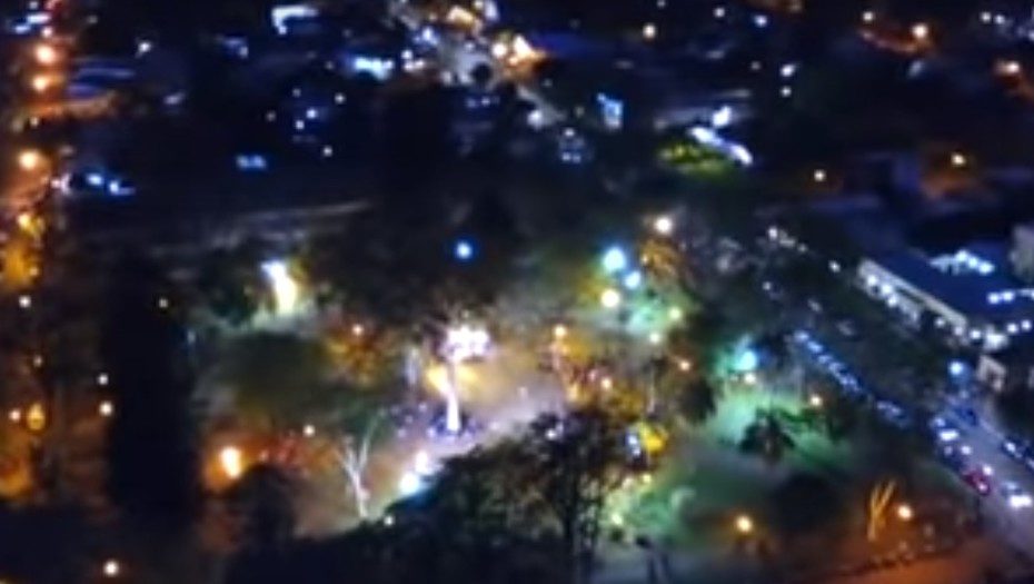 Click to enlarge Flash from meteor fireball over Argentina