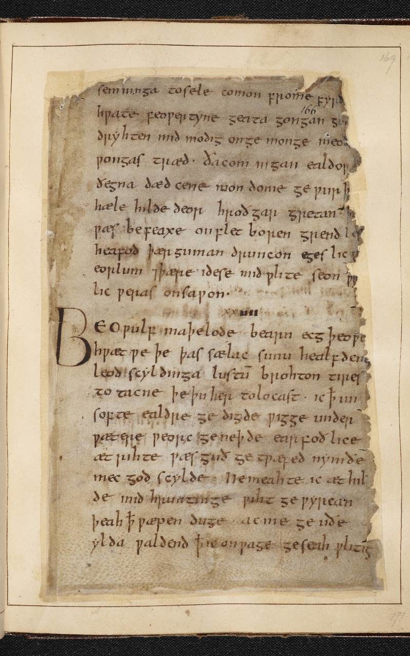 Beowulf manuscript