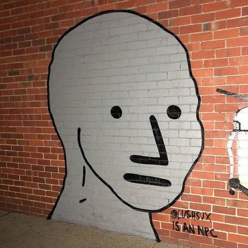 Click to enlarge NPC meme
