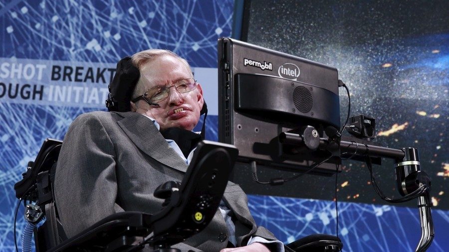 Click to enlarge Stephen Hawking