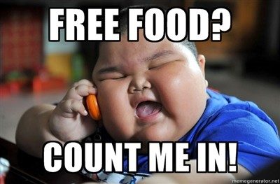 Click to enlarge free food memes