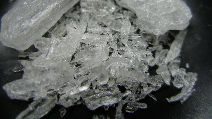 Click to enlarge Crystal methamphetamine