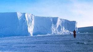 Antarctic ice shelf