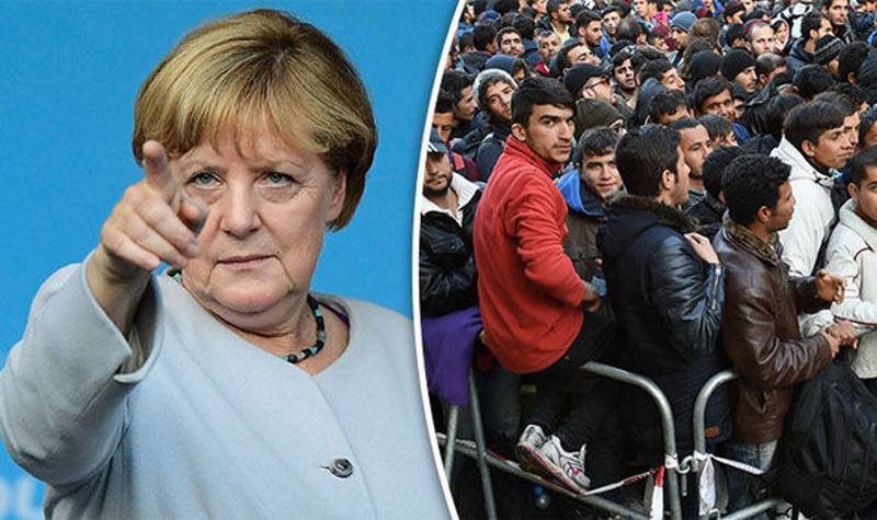 merkel migrants Germany