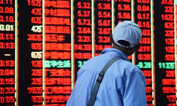 Click to enlarge china stock down