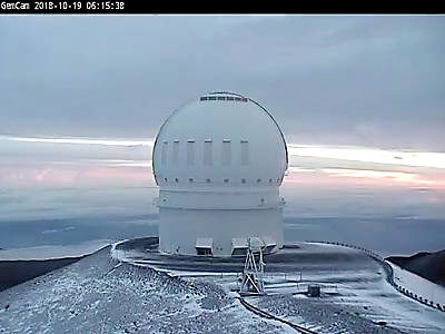 Canada France Hawaii Telescope on Friday.