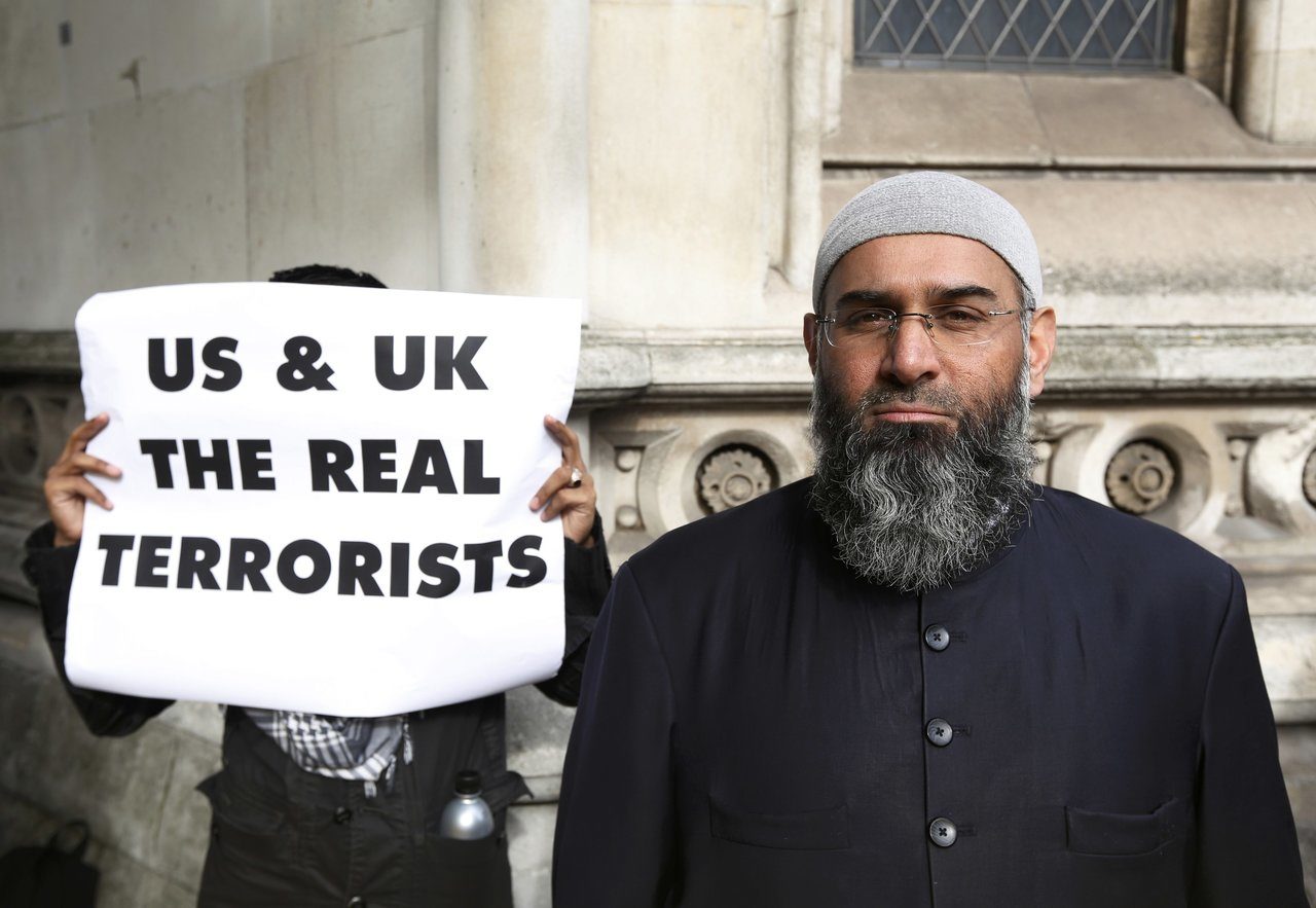 Click to enlarge Anjem Choudary