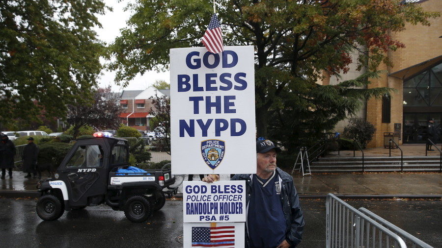 NYPD supporter