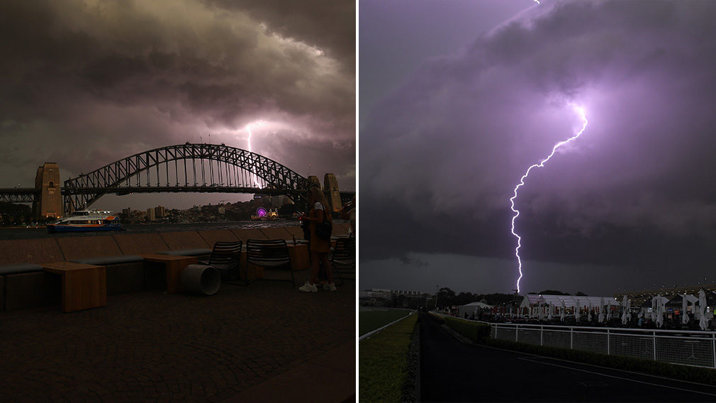 NSW thunderstorms: State hit by 300,000 lightning strikes in severe storm
