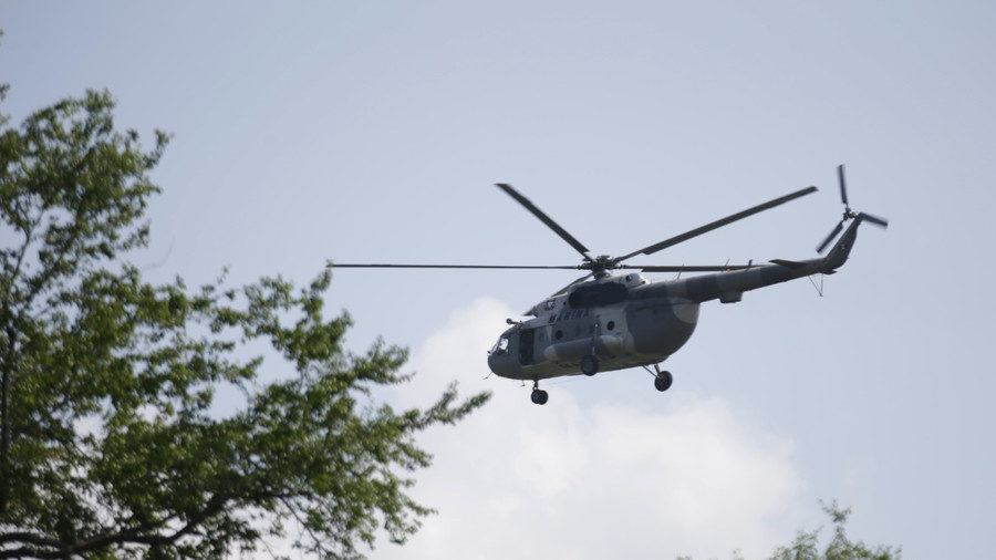 Mexican Navy helicopter