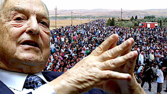 Click to enlarge Soros Migrants