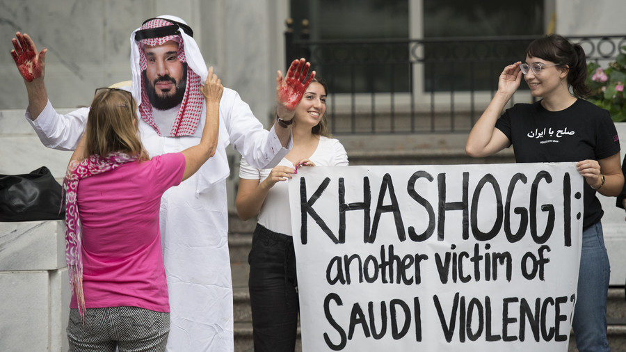 Click to enlarge khashoggi msb protest