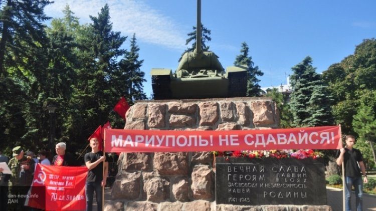 Click to enlarge secret Mariupol military base