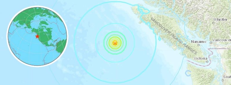 Quake off Canada