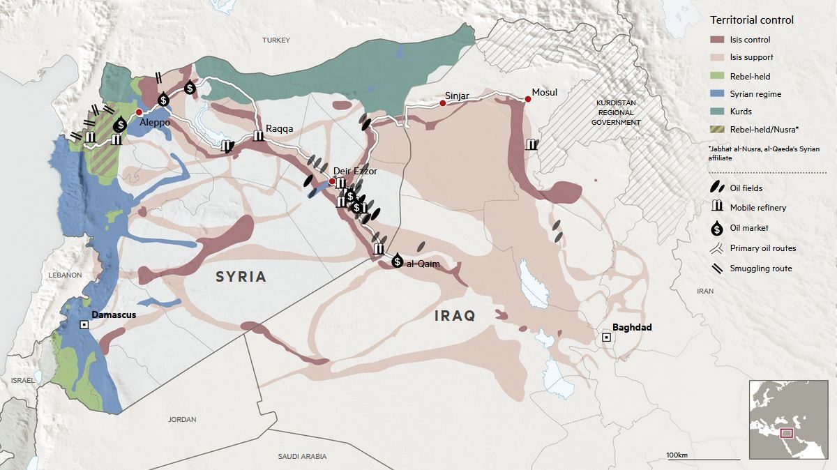 ISIS oil Syria