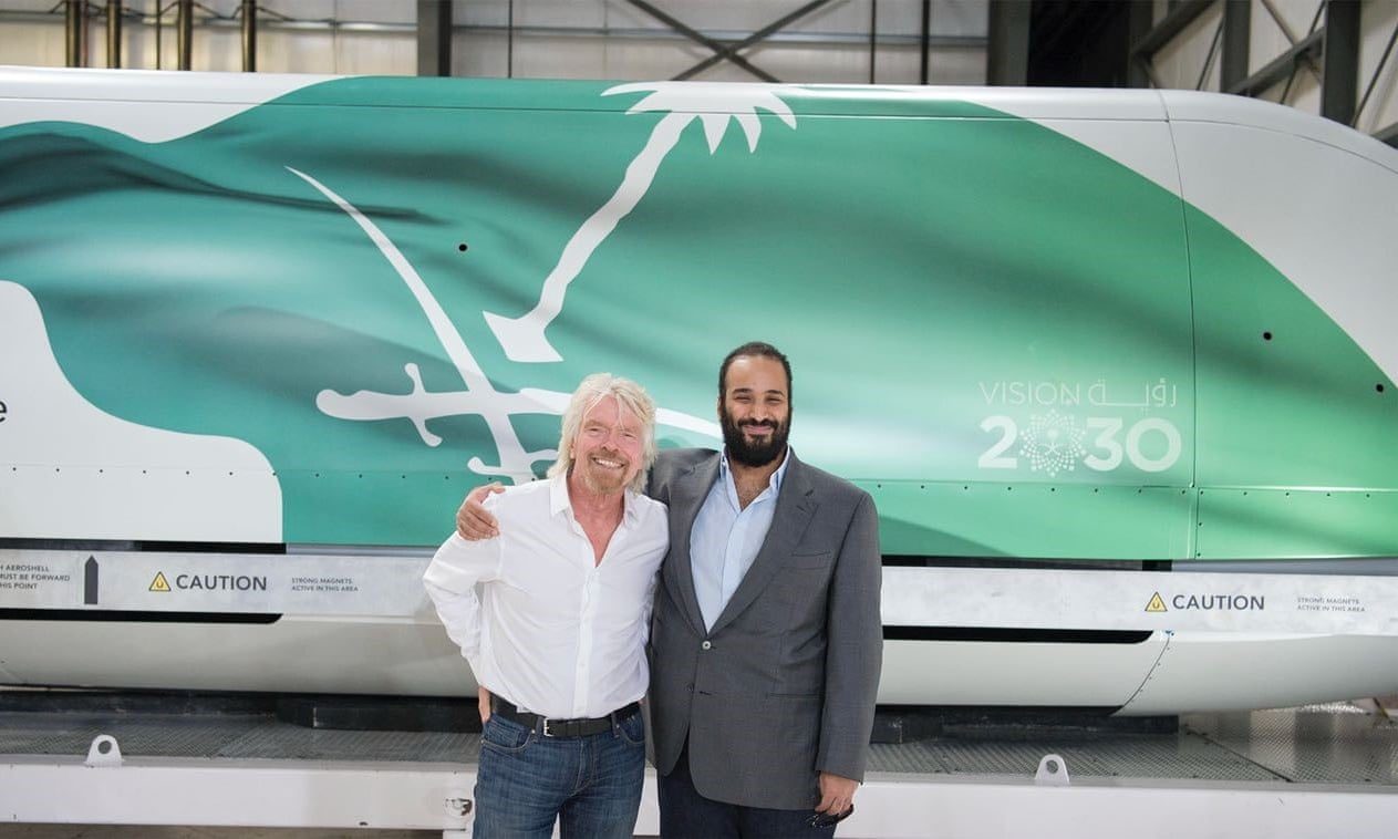 Click to enlarge ‘MBS’ with Richard Branson