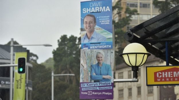 Dave Sharma - Kerryn Phelps Poster