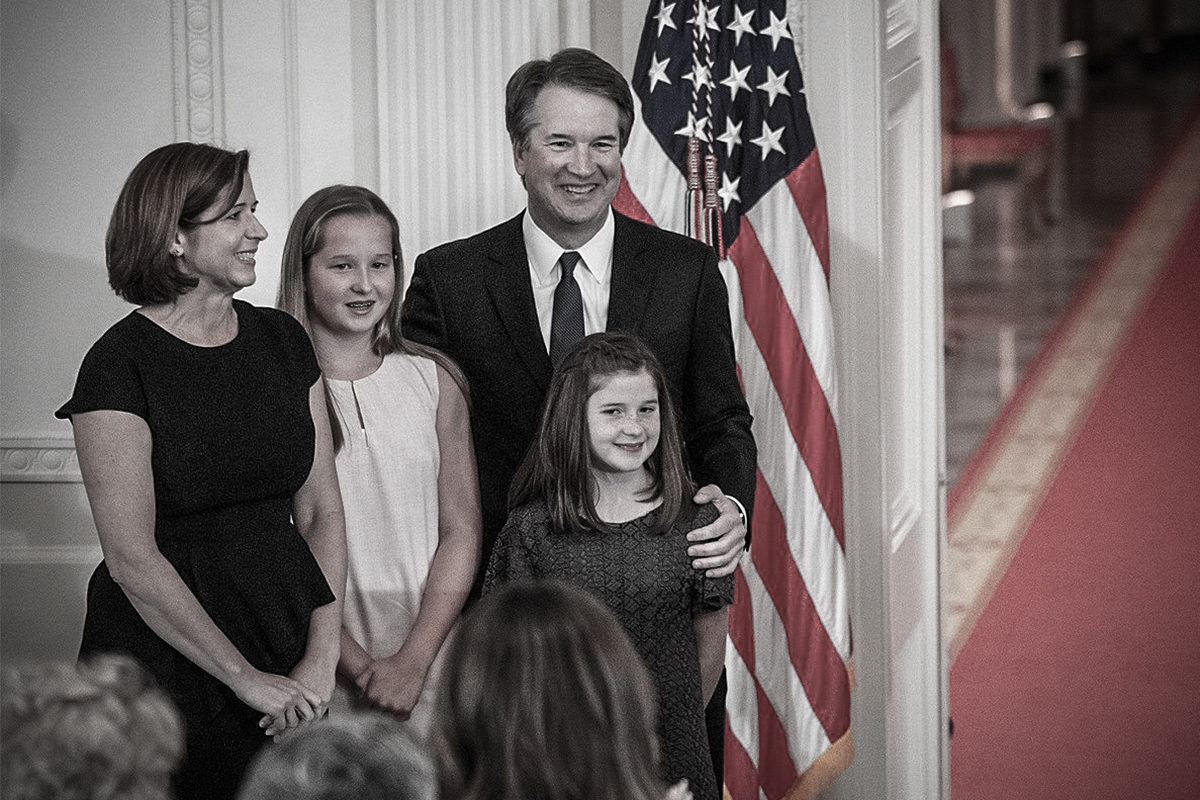 Click to enlarge Brett Kavanaugh family
