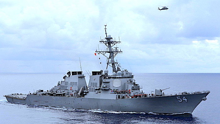 Click to enlarge US ship
