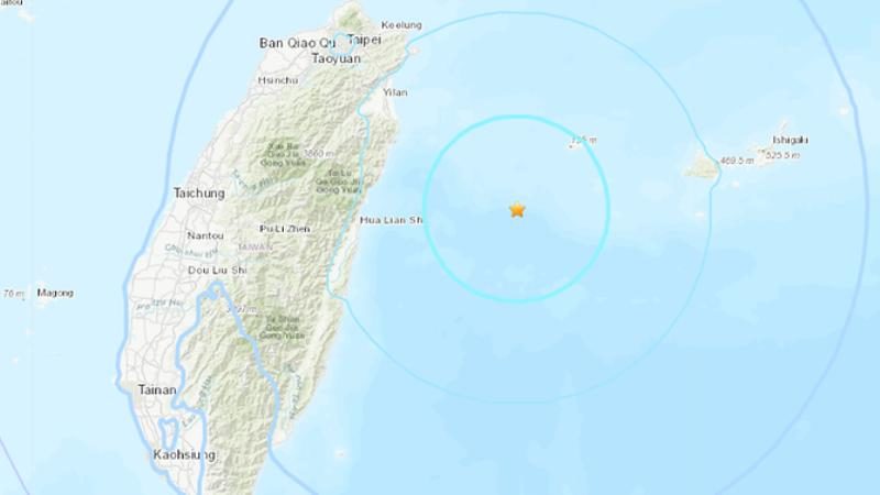 Click to enlarge Taiwan earthquake