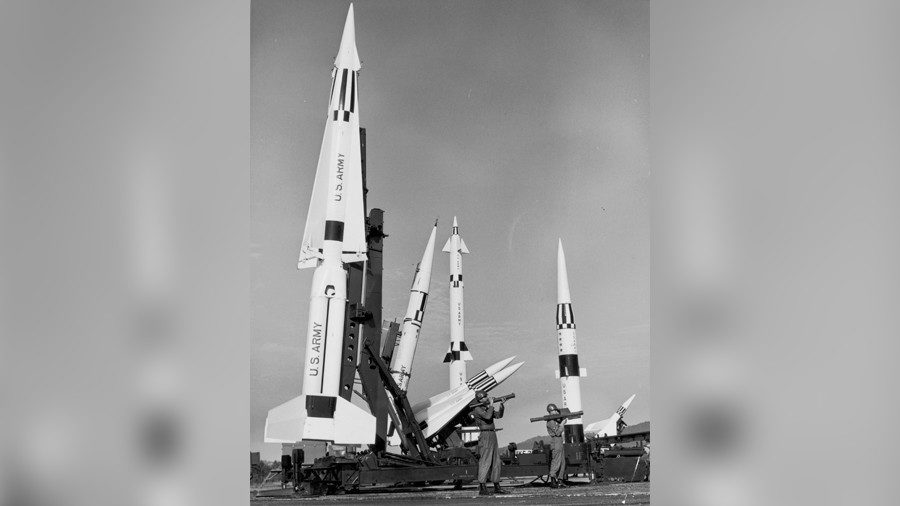 Click to enlarge US Pershing missile 1962