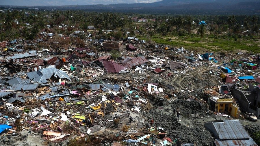 Click to enlarge tsunami damage
