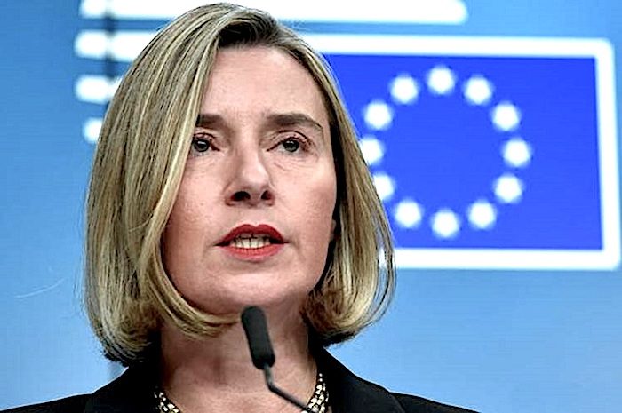 Click to enlarge Mogherini