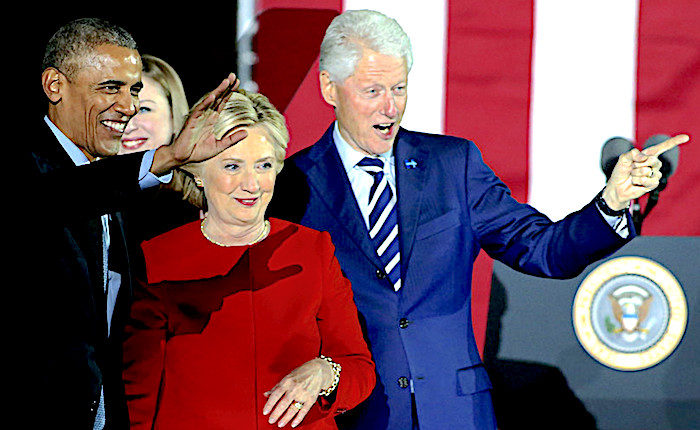 Clintons/Obama