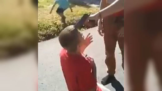 bully video gun to child head