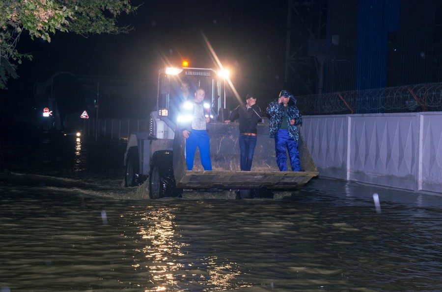 Floods Russia Black sea town Tuapse