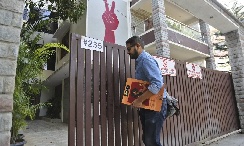 The Amnesty International office in Bangalore.