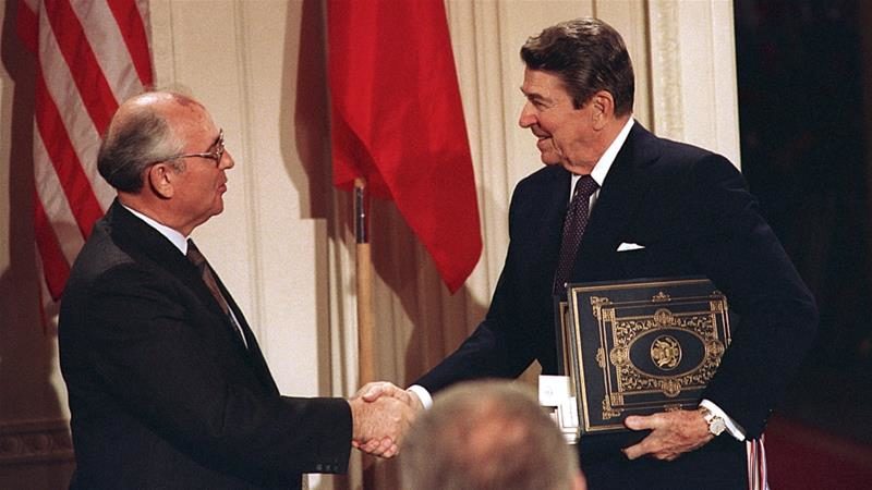 gorbachev Reagan