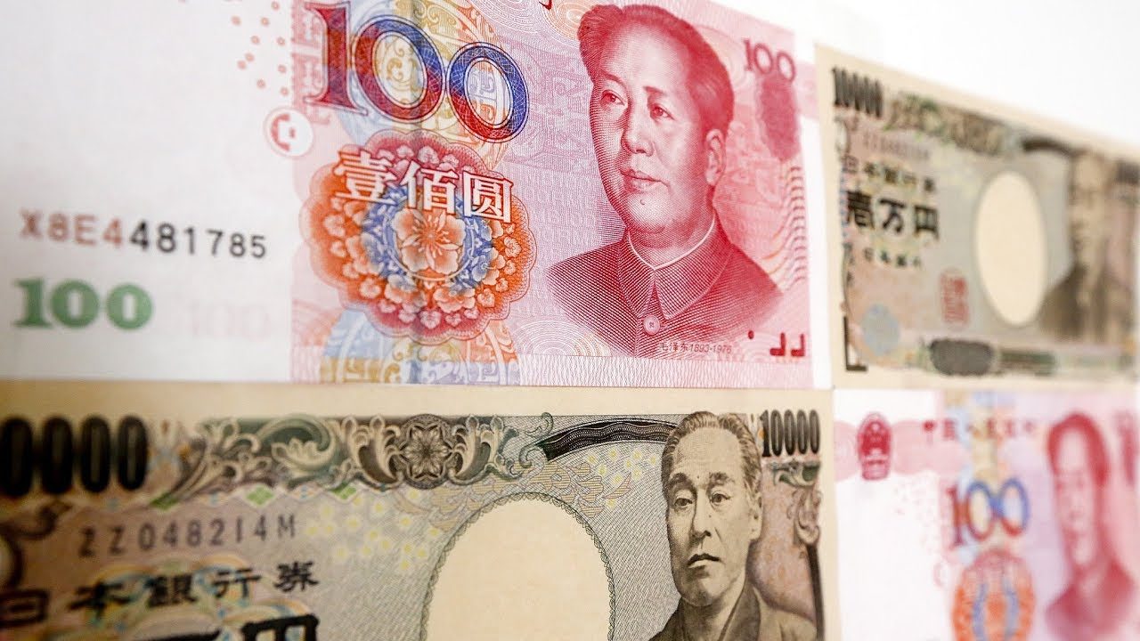 china japan currency