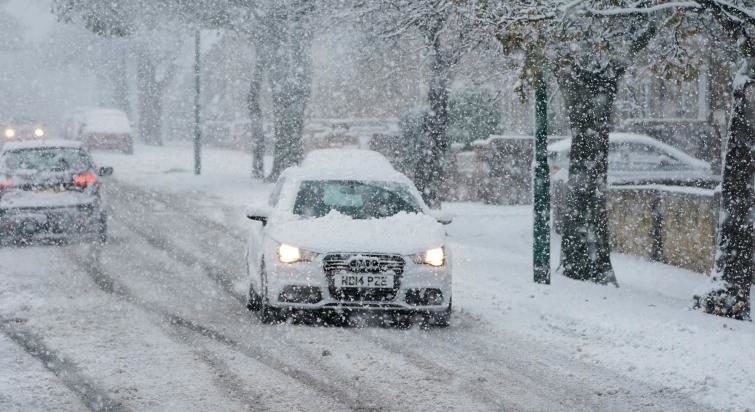 Autumn turned into winter as the weekend got under way.