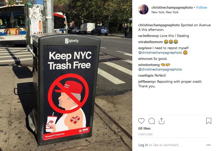 Click to enlarge anti trump trash can