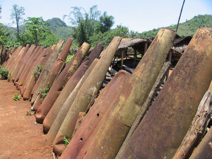 Old US bombs in Laos