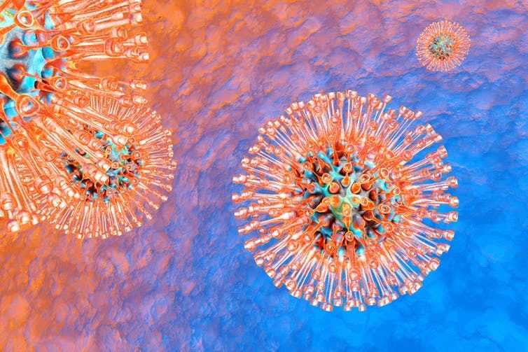 Click to enlarge Herpes simplex