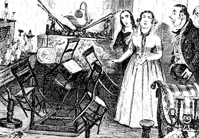 Click to enlarge Woman and chairs