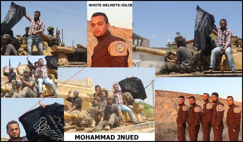 White helmets terrorists al nusra